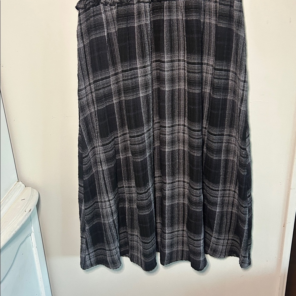 NWT Cato Plaid Smocked Bodice Dress - Picture 5 of 10
